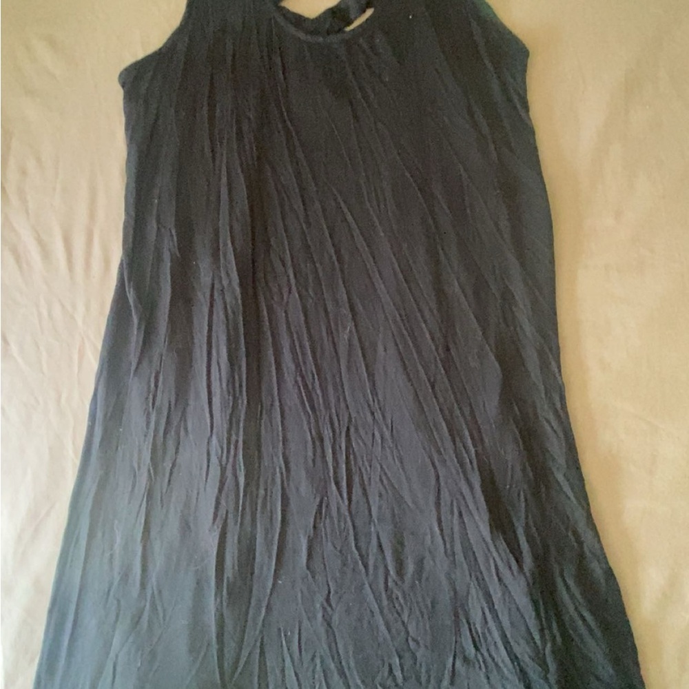 American Eagle Outfitters Navy Blue Sleeveless Maxi Dress